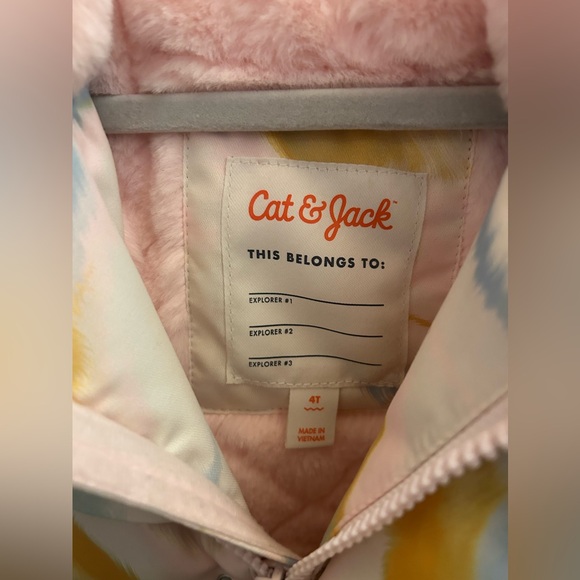 Cat & Jack Fur-Lined Coat - Picture 4 of 5